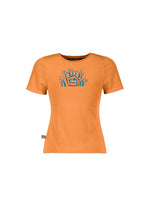Carica l&#39;immagine nel visualizzatore di Gallery, E9 Enove B Forest - T-shirt bambino in cotone con grafica che richiama il desiderio della natura ORANGE
