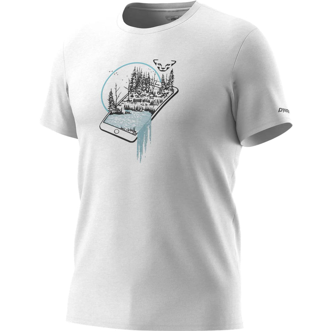DYNAFIT Artist Series Co T-Shirt M Maglietta, Nimbus/Phone, M Uomo