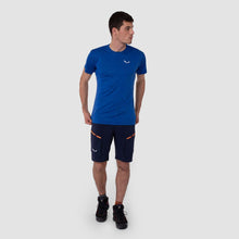 Carica l&#39;immagine nel visualizzatore di Gallery, SALEWA PUEZ Dry M S/S Tee Hiking Shirt, Electric Melange, 52-54 Uomo
