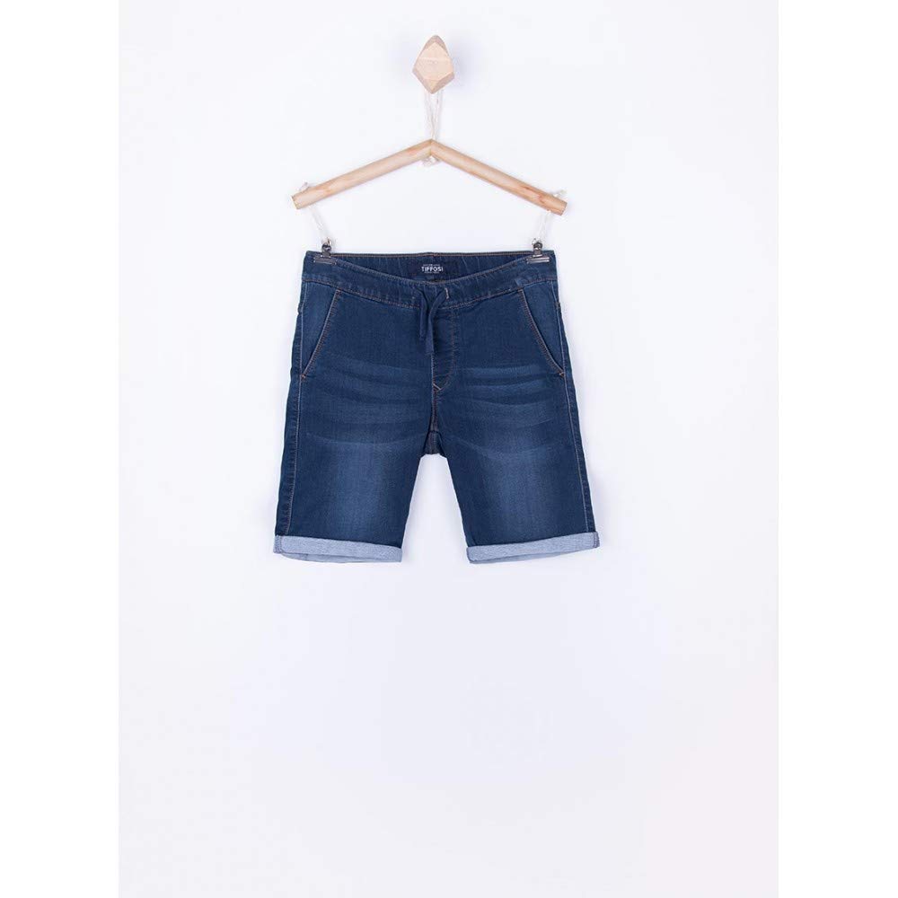 Tiffosi Ngozi 10020880 Bermuda Pantalone Corto in Jeans Bambino Blu…