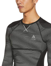 Carica l&#39;immagine nel visualizzatore di Gallery, Odlo Suw Top Crew Neck L/S Performance Blackcomb Maglietta. Uomo
