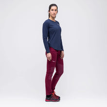 Carica l&#39;immagine nel visualizzatore di Gallery, SALEWA LAVAREDO Hemp W Light Pants. Navy Blazer
