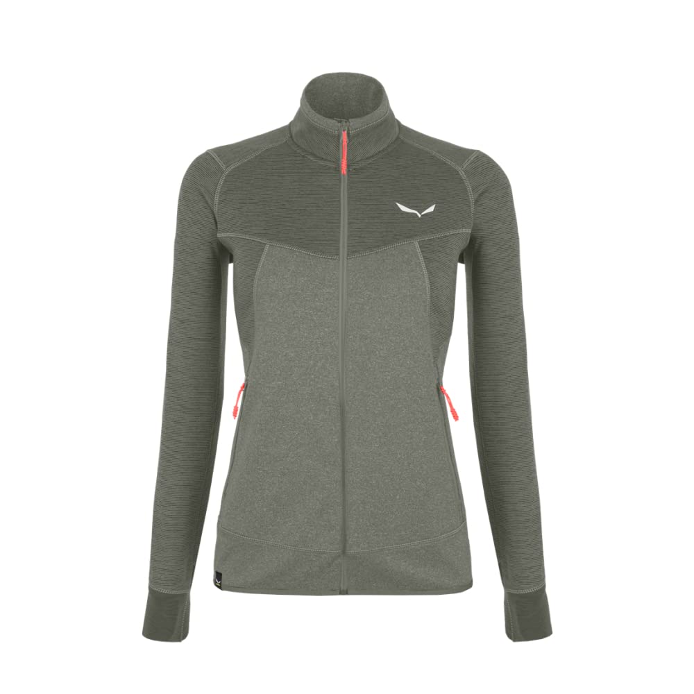 SALEWA Puez Melange 2 Pl W Fz Felpa in Pile Donna (Pacco da 1)