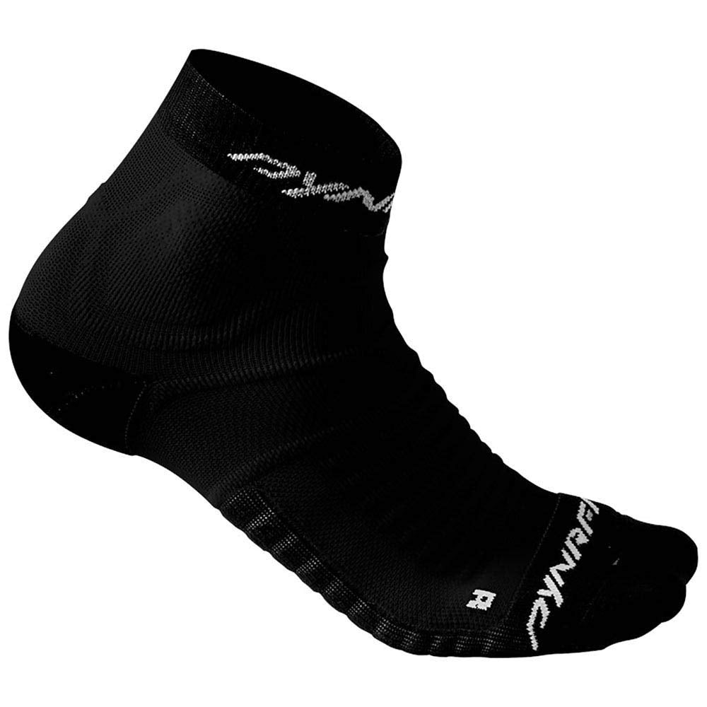 DYNAFIT Vertical Mesh Footie Black out calzino Leggero Unisex (35-38)
