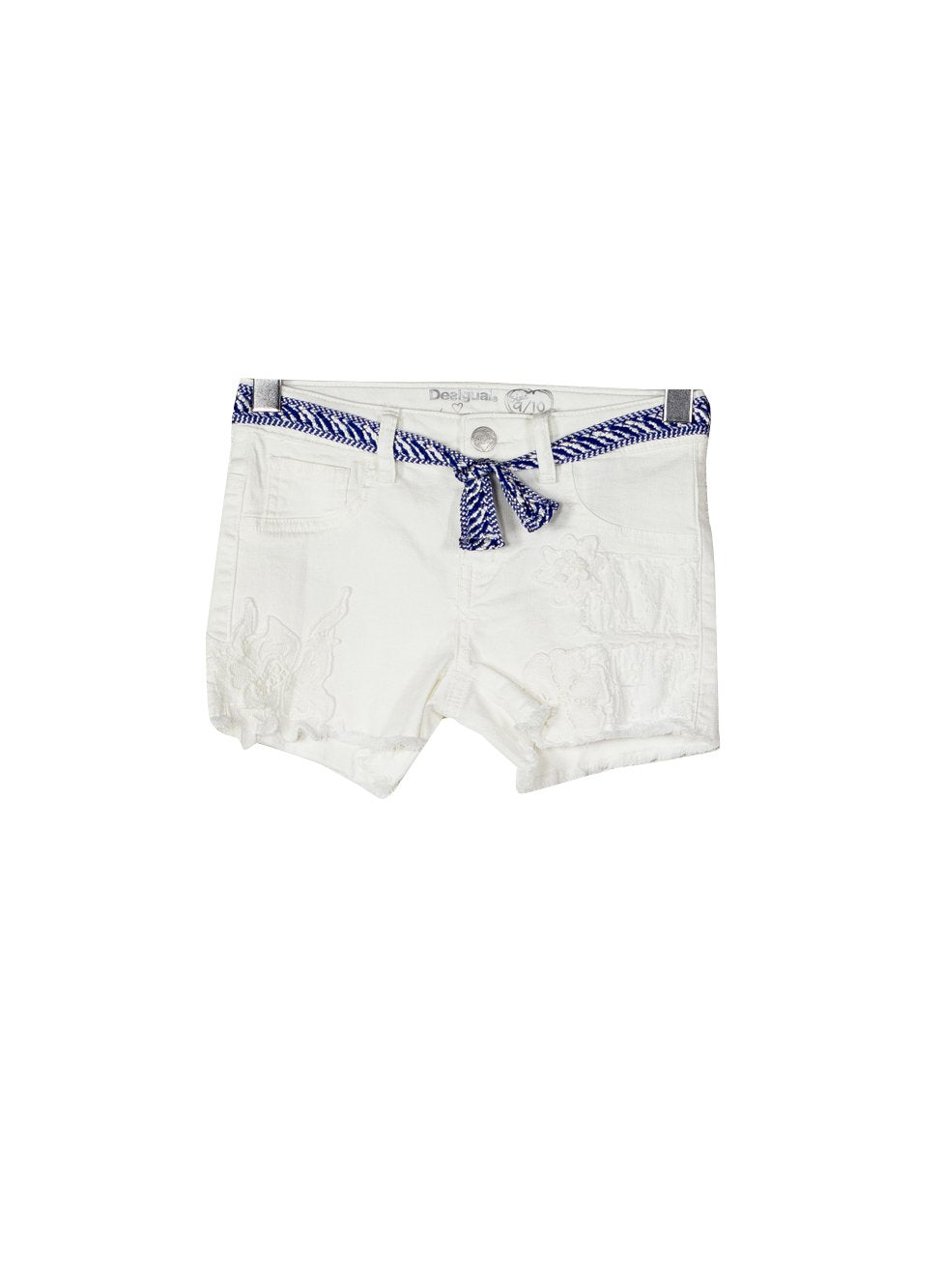 DESIGUAL SHORTS BAMBINA DENIM ENGELMO 18SGDD16 11/12 bianco