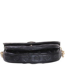 Carica l&#39;immagine nel visualizzatore di Gallery, Guess Borsa a mano/tracolla La Femme flap shoulder bag embossed nero BS23GU03 PD868919
