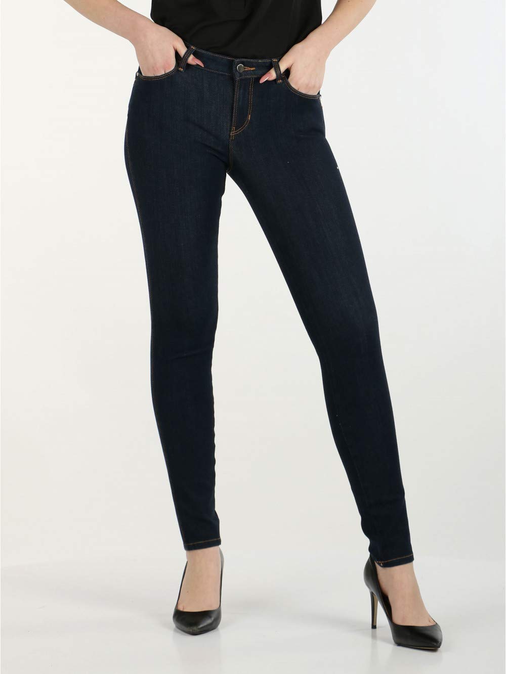 Guess Jeans Skinny Mid Curve X Lavaggio Blu Scuro (W31 - L30)