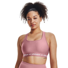 Carica l&#39;immagine nel visualizzatore di Gallery, Under Armour Crossback Mid Impact Sports Bra Reggiseno Sportivo Donna

