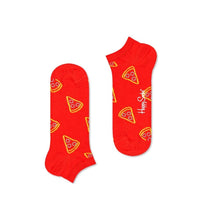 Carica l&#39;immagine nel visualizzatore di Gallery, Happy Socks 2-Pack Pizza Slice Low Sock, colorati e divertenti, calzini per uomo e donna, Rosso-Giallo
