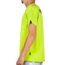 Carica l'immagine nel visualizzatore di Gallery, PROPAGANDA T-Shirt Uomo Lime Girocollo Stampa Fronte Retro con Logo
