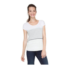 Carica l&#39;immagine nel visualizzatore di Gallery, Desigual ROMINESSA T-Shirt &amp; Polo Femmes Grigio T-Shirt Maniche Corte
