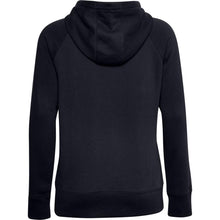 Carica l&#39;immagine nel visualizzatore di Gallery, Under Armour Rival Fleece Logo Hoodie 1356318-001, Womens Sweatshirt, Black, M EU
