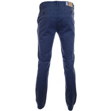 Carica l&#39;immagine nel visualizzatore di Gallery, Franklin and Marshall Textile Pants Popeline Chino Long BLU
