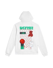 Carica l&#39;immagine nel visualizzatore di Gallery, Felpa Dolly Noire Cy-Bear Hoodie White Uomo
