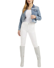 Carica l&#39;immagine nel visualizzatore di Gallery, Guess Giacca Jeans Donna Delya Trucker Denim ES22GU63 W2RN01D3Y0T STSW
