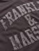 Carica l&#39;immagine nel visualizzatore di Gallery, Franklin &amp; Marshall T-SHIRT CLASSIC FIT COLORE BLACK SHADOW logo stampato glitter
