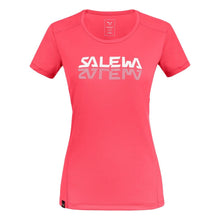 Carica l&#39;immagine nel visualizzatore di Gallery, SALEWA *Sporty Graphic Dry W S/S Tee T-Shirt Donna

