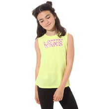 Carica l&#39;immagine nel visualizzatore di Gallery, Vans Canotta Bambina Shine Check Gialla (L)
