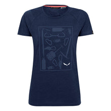 Carica l&#39;immagine nel visualizzatore di Gallery, SALEWA Pure Box Dry W T-Shirt Maglietta Donna
