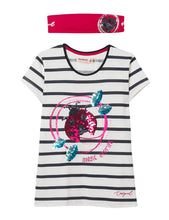 Carica l&#39;immagine nel visualizzatore di Gallery, Desigual Girl Knit T-Shirt Short Sleeve (TS_Nunavut) Bambine e Ragazze
