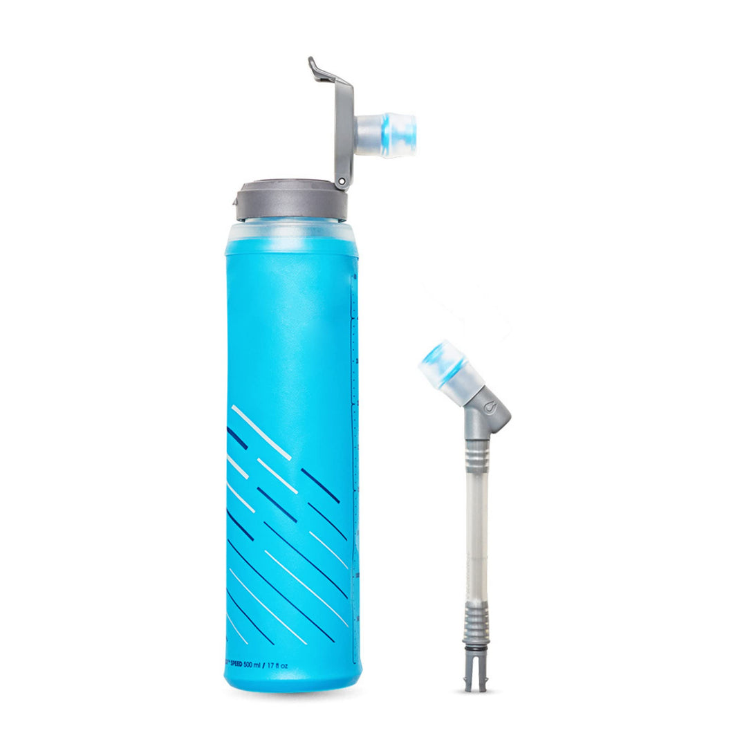 KATADYN HYDRAPAK HYAH154N, Bidón Flexible ULTRAFLASK Speed 500ml Azul Unisex-Adult, Malibu Blue, 500 mL