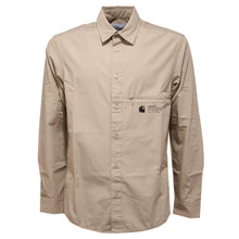 Carica l&#39;immagine nel visualizzatore di Gallery, CARHARTT WIP L/s Coleman Shirt Camicia Uomo Manica Lunga Beige Wall
