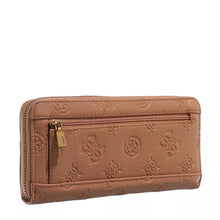 Carica l&#39;immagine nel visualizzatore di Gallery, PORTAFOGLIO DONNA GUESS D CARAMEL SWPB8403460CAR helaina portafoglio grande ziparound CARAMEL ND scelta=P
