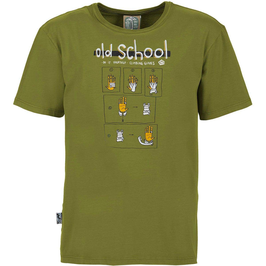 E9 Maglia a Manica Corta Old School Uomo