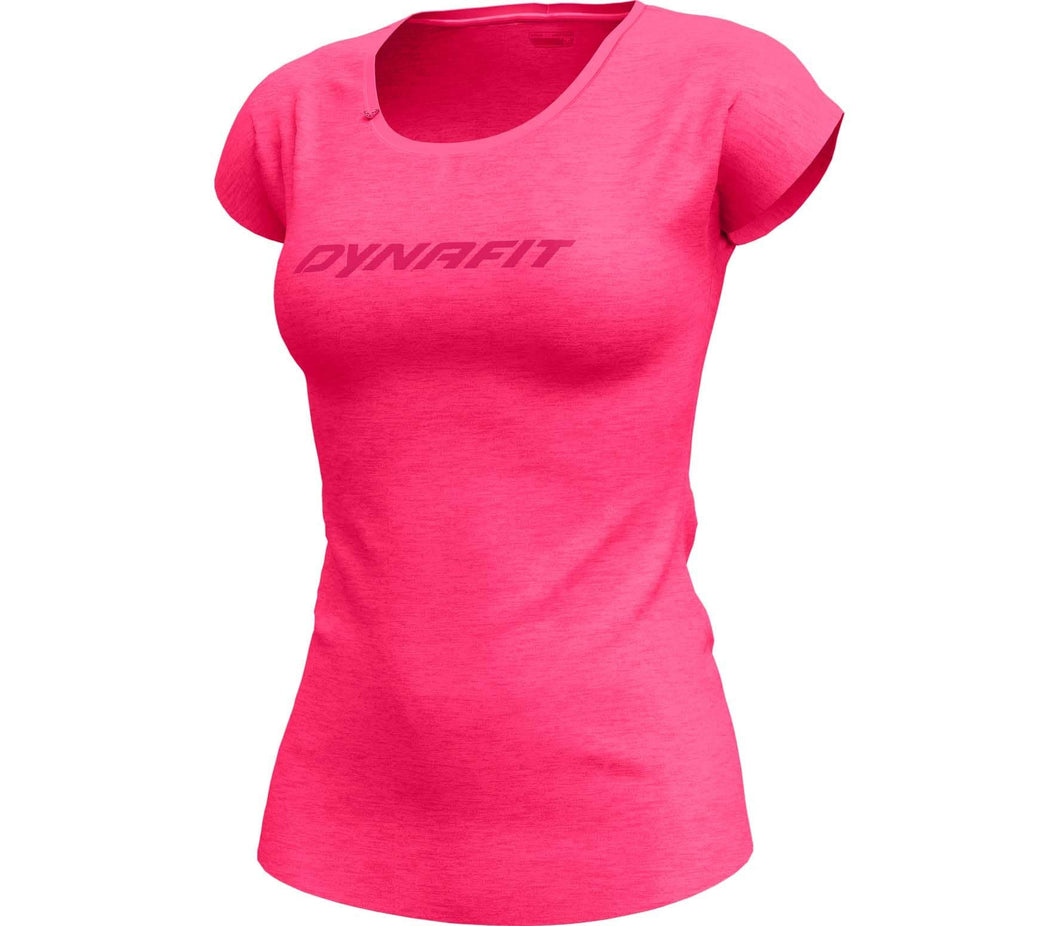 Dynafit 24/7 Drirelease SS Tee Donne tranquilla ombra melange 2021 Camicia a maniche corte