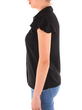 Carica l&#39;immagine nel visualizzatore di Gallery, Guess Camicia Donna Manica Corta Nera con Pizzo W1RH85W5OC2-JBLK

