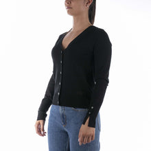 Carica l&#39;immagine nel visualizzatore di Gallery, Guess W2YR33Z2V62 JBLK MAGLIONCINO ZENA CARDI NERO
