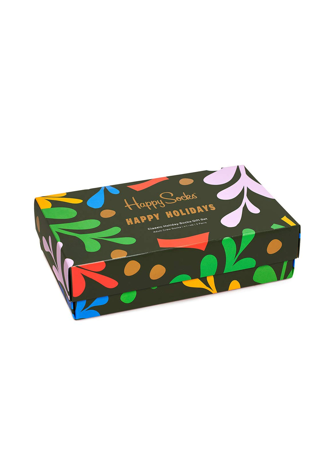Happy Socks Christmas Gift Box Calzini, Multicolor, 36-40 (Pacco da 3) Unisex