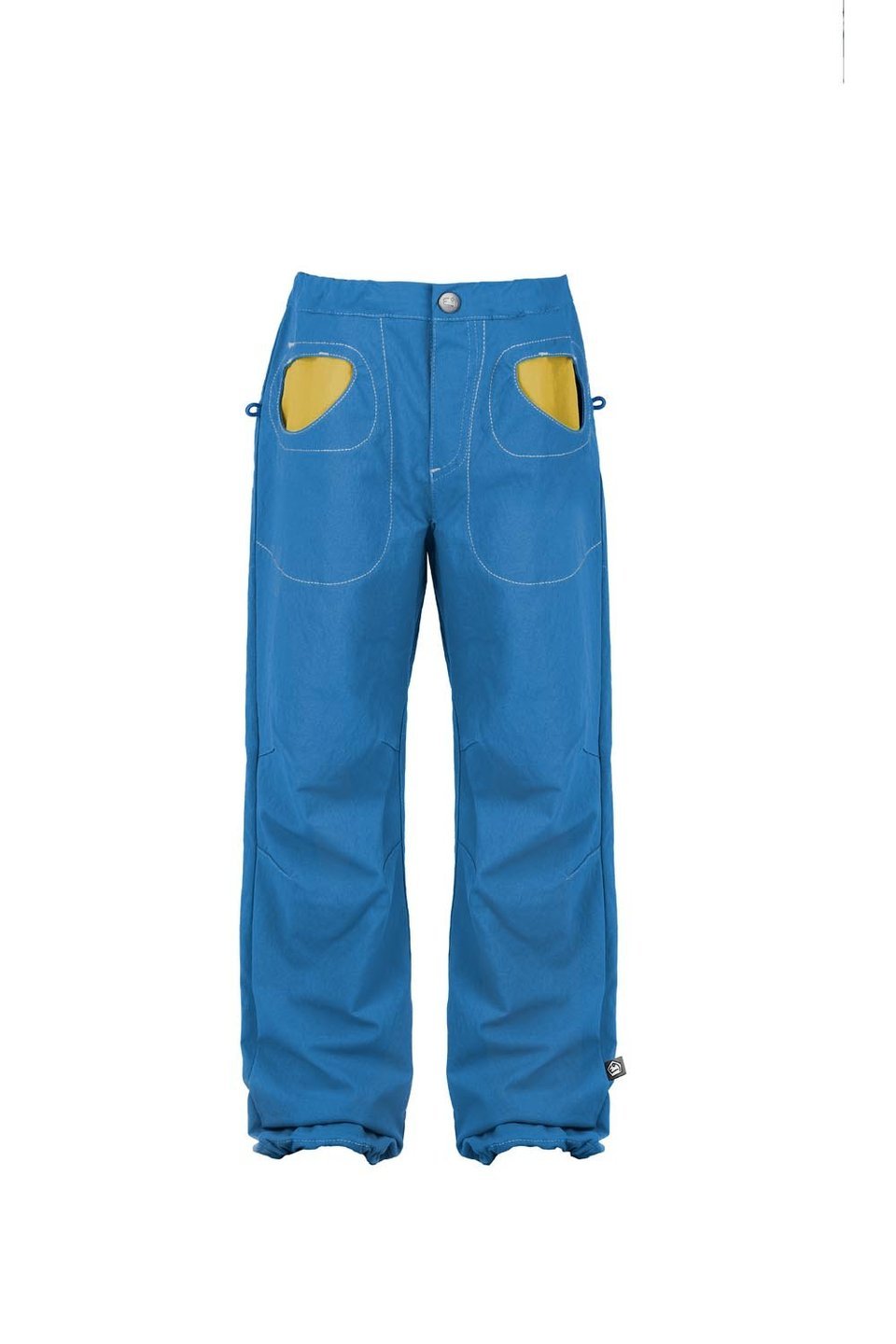 E9 Enove B Rondo Dump - Pantalone da Bambino da Arrampicata o Tempo Libero Cobalt Blue