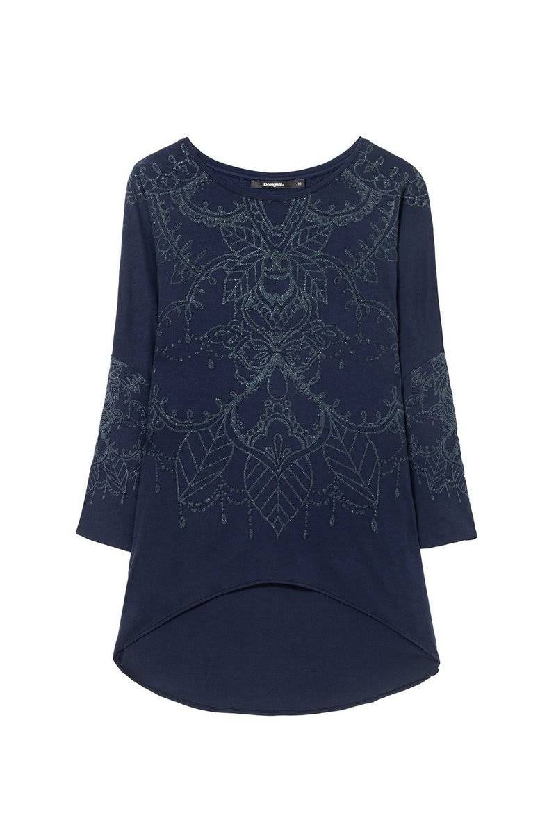 Desigual - Donna - Maglietta blu da Donna - Deborah -