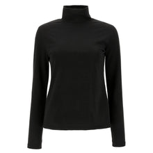 Carica l&#39;immagine nel visualizzatore di Gallery, FREDDY - Maglia in Jersey Lurex con Collo Alto A Lupetto

