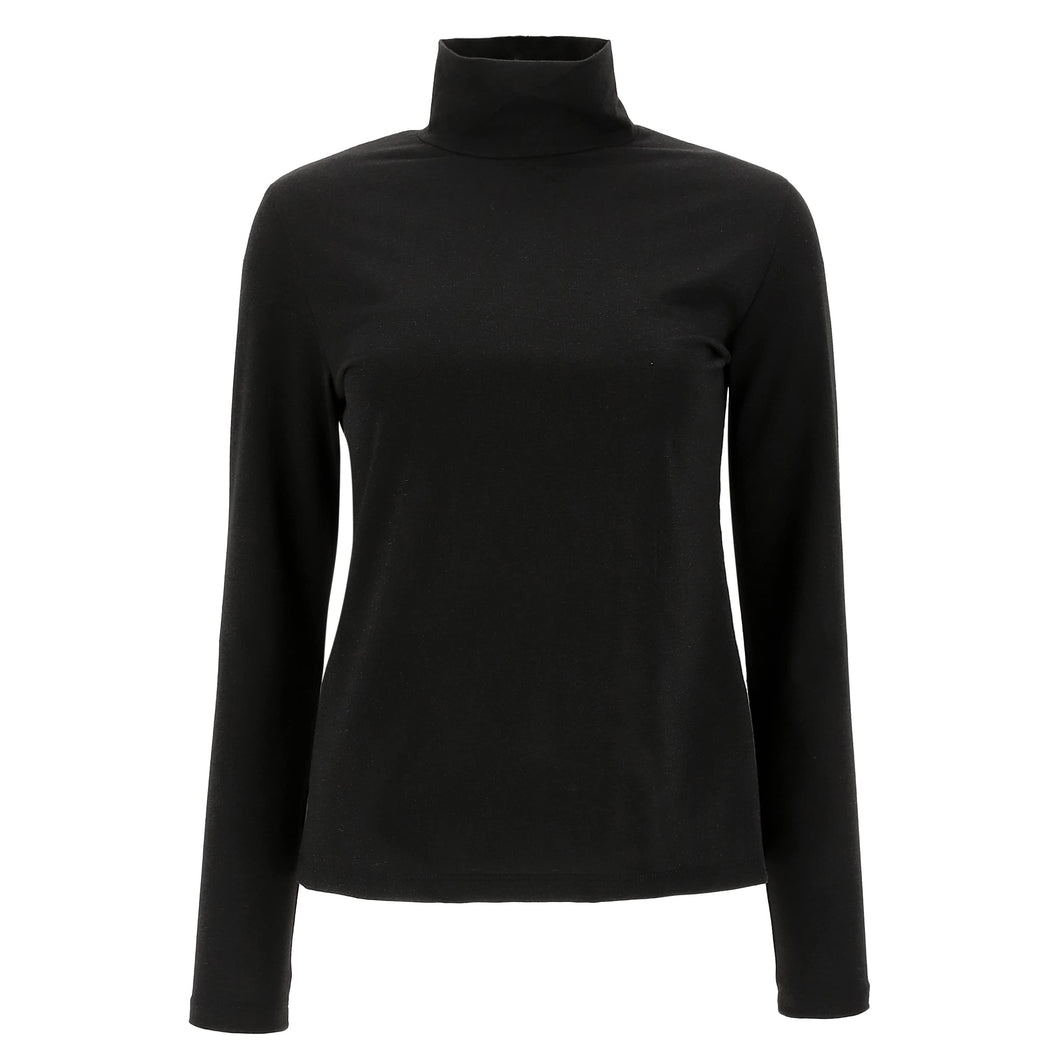 FREDDY - Maglia in Jersey Lurex con Collo Alto A Lupetto