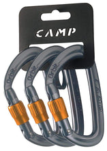 Carica l&#39;immagine nel visualizzatore di Gallery, CAMP Moschettone Orbit Lock, Confezione da 3 Moschettoni
