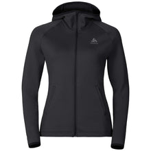 Carica l&#39;immagine nel visualizzatore di Gallery, Odlo 349151-15000 - Hoody Midlayer Full Zip Pulse
