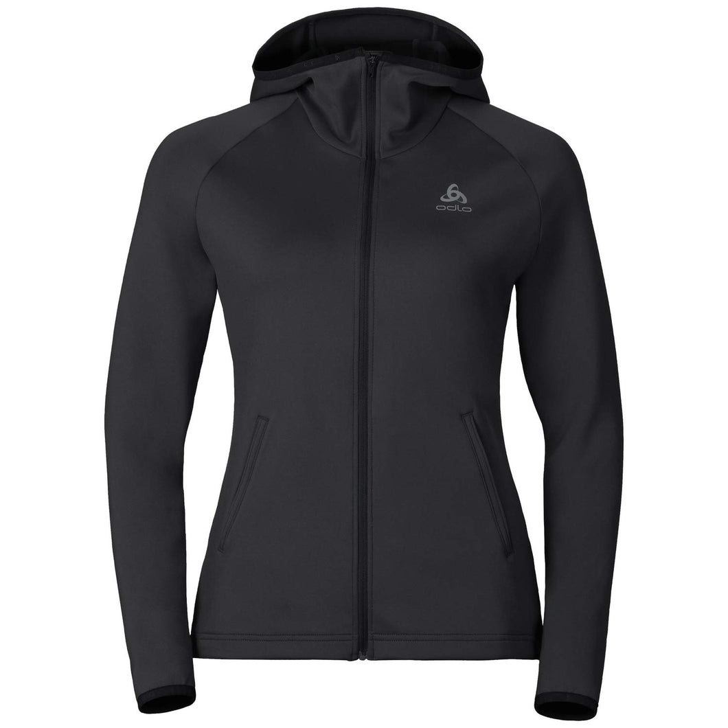Odlo 349151-15000 - Hoody Midlayer Full Zip Pulse