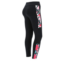 Carica l&#39;immagine nel visualizzatore di Gallery, FREDDY - Leggings 7/8 Vita Alta Bande Laterali A Fantasia Floreale
