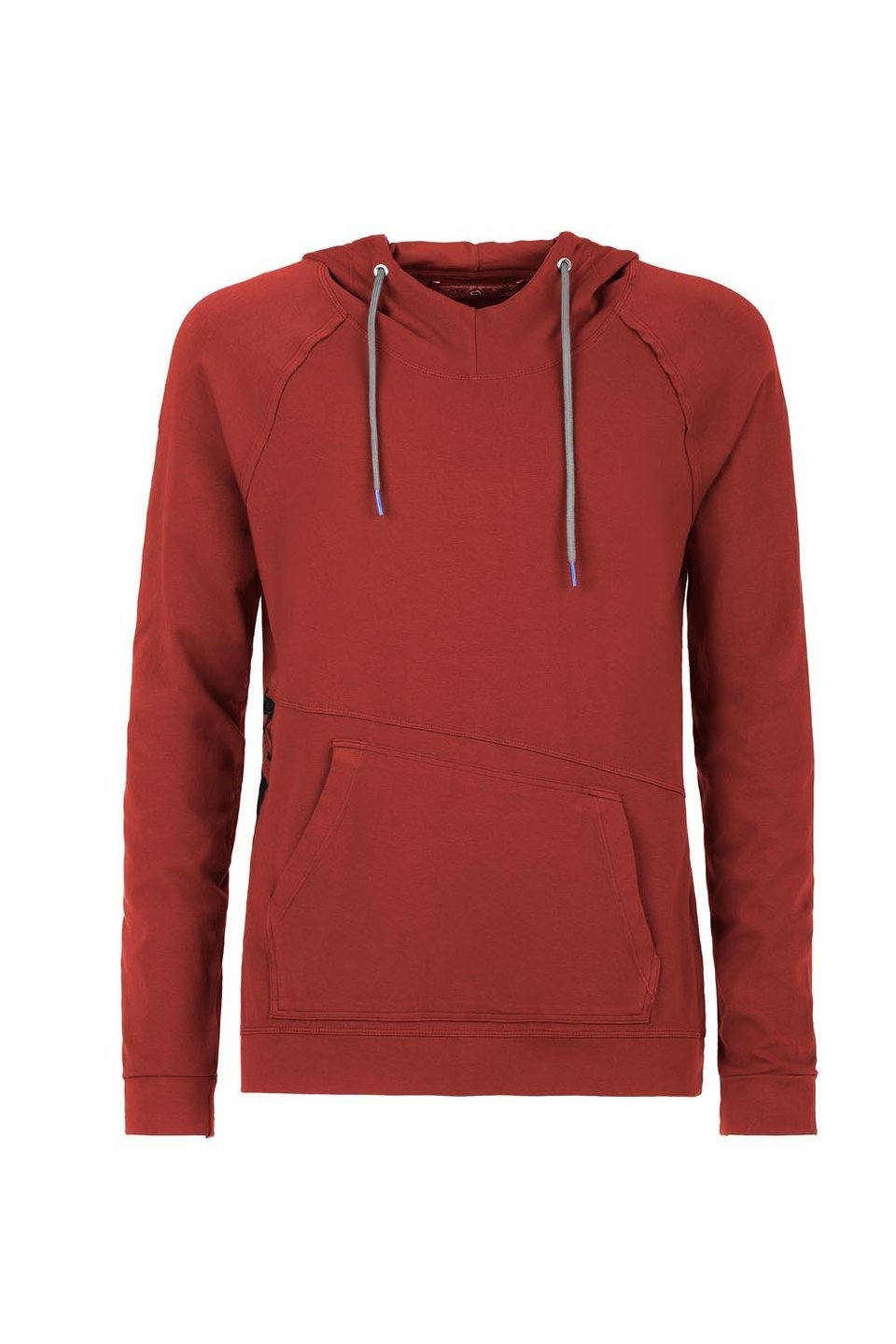 E9 Enove Squart- felpa uomo chiusa con cappuccio WINE