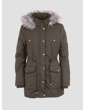 Carica l&#39;immagine nel visualizzatore di Gallery, TIFFOSI ZAKARTA Parka 10023744 Giacca Lunga Donna Color Verde (M)
