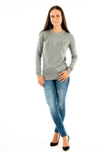 Carica l&#39;immagine nel visualizzatore di Gallery, Guess ELVIRE RN LS Swtr W1YR0K Z2NQ0 Light Stone Heather (M)
