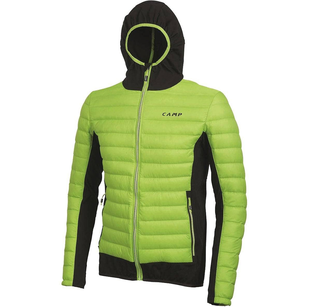 CAMP Giacca Uomo Hybrid Jacket 2853-2 Lime Punch/Nero - Verde, L