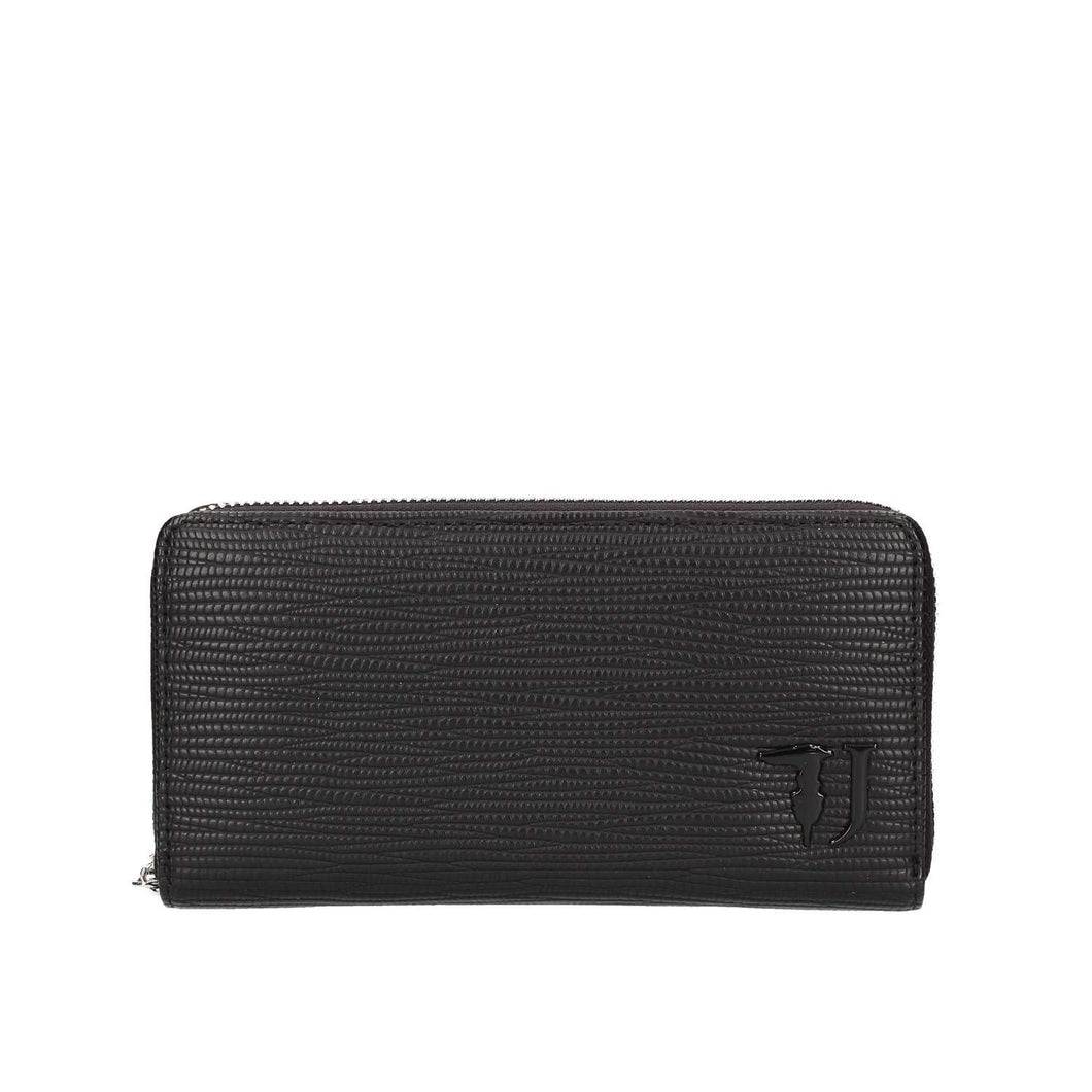 Trussardi Jeans 75w00152 Portafoglio Donna Nero TU