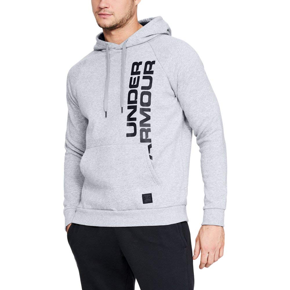 Under Armour, Rival Fleece Script Hoody, Felpa, Uomo