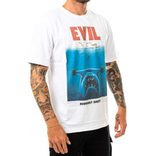 Carica l&#39;immagine nel visualizzatore di Gallery, DOOMSDAY T-Shirt Maniche Corte Uomo Evil Jaws T Shirt White S
