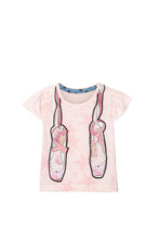 Carica l&#39;immagine nel visualizzatore di Gallery, Desigual T-Shirt Bambina TS Dancer 18SYTK02 Graphic Tee 24 Rosa
