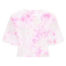 Carica l&#39;immagine nel visualizzatore di Gallery, FREDDY - T-Shirt Cropped Comfort Tye-Die con Maniche A Kimono
