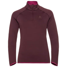 Carica l&#39;immagine nel visualizzatore di Gallery, Odlo Carve Ceramiwarm Midlayer 1/2 Zip - Felpa in Pile 1/2 Zip - Donna
